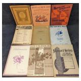 9 Vintage Sheet Music And Sheet Music Paperbacks