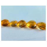 String of Citrine Jewel Beads