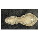 .925 Silver Spoon Handle Engraved A.V.M