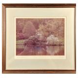 Framed Alan King Photo Of Stourhead Wiltshire