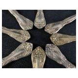 Chateau Rose by Alvin Sterling Silver 8 Count Teas