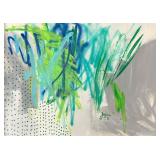 Acrylic Paint And Spray Paint On Canvas IMPROVISAT