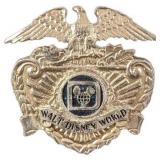 1970s/1980s Walt Disney World Security Hat Badge