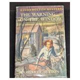1st Ed Judy Bolton The Warning On The Window HC #2