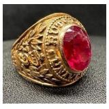 10k Gold Rutgers Class Ring 1956