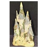 Signed David Winter Fairy Tail Castle Figurine