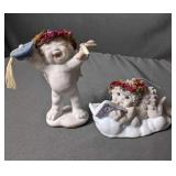 Two Dreamsicles Figurines (1) "Graduation Day" (2)