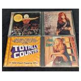 4 Compact Discs Garth Brooks LeAnn Rimes Bonnie Ra