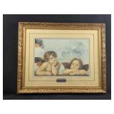 Framed Detail Of Two Angels From Sistine Madonna