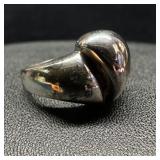 Abstract Sterling Ring