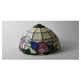 Vintage Floral Stained Glass Lamp Shade