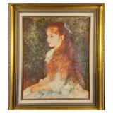 JB LE Ethan Allen Framed Replica Renoir