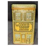 Vintage Cheinco Industries Cookie House Theme Tin