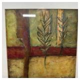 Chariklia Zarris Abstract Botanical Mixed Media Ar