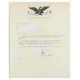 Signed Ron Paul Freedom Report Letter