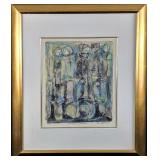 Vintage Framed "Township Crusaders" Eric Batha Pri