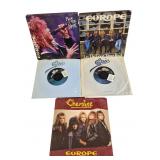 5 7" Singles Europe Glam Metal