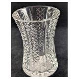 Vintage Waterford Crystal Vase With Diamond Cross