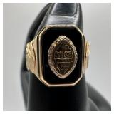10K Gold 1939 Class Ring Olney High School Philade