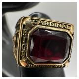 10K Gold Cardinal Dougherty School Class 1959 Ring
