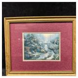 Thomas Kinkade Accent Print Framed Stillwater Brid