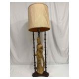 Quan Yin Asian Design Ceramic Resin Brass Metal Co