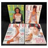 Four Vintage Elle Magazines From 1997 (2)