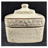 Lenox Sentiment Cherished Friendï¿½Music Trinket Box