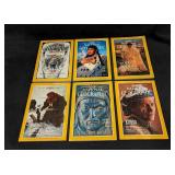 6 1990s National Geographic Magazines P