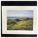 Golf Course Coastal Landscape Print Art Photograph