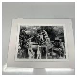 Yayoi Kusama Black and White Photo Print Anatomic