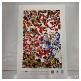 Cracker Jack Collage Michael Albert Lithograph Sig