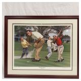 Arnold Palmer Signed The King in Augusta Ltd Ed Zu