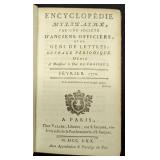 Antique French Hardcover Encyclopedie Militaire Fe