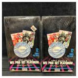 1991 Series 2 NFL Football Pro Set Platinum Wax Bo