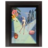S&N Mark Kostabi Giclee With Oil Pen Drawings Powe