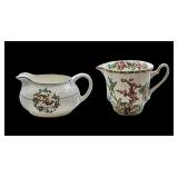 Vintage China Alfred Meakin & Derwood Creamers