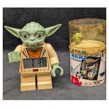 Star Wars Yoda LEGO Alarm Clock And Puzzle