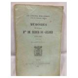 Paperback Copy Of Mï¿½moires Du Gï¿½nï¿½ral Bon De Dedem