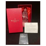 Waterford Crystal Victorian Santa In Original Box