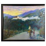 Juan Bandera Original Oil on Canvas