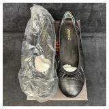 Vionic Prim Natalia Women's Ballet Flats Black Lea