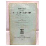 Paperback Of Mï¿½mories Du Gï¿½nï¿½ral Bon Desvernois By