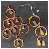 Brass Bell India Rope Design Blessed Bells Wind Ch