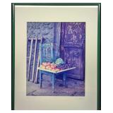 Framed S&N Curtis Krueger Market Cuenca Ecuador Pr