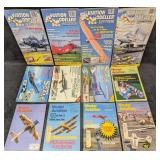 12 Modern Aviation Flying Scale Model & Aviation M