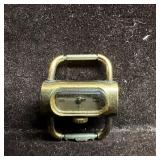 Ornata Vintage Dial Time Piece Watch Face Case Gol