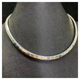 17' Sterling Silver Smooth Link Necklace