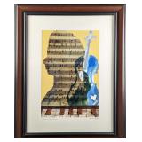 Framed Etta Jean Juge Music Music Music Photo
