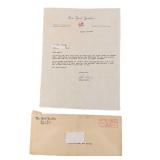 1962 Yankees Roger Maris Autographed Letter